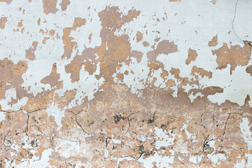 Old painted wall texture as grunge background