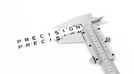Precision symbol with caliper