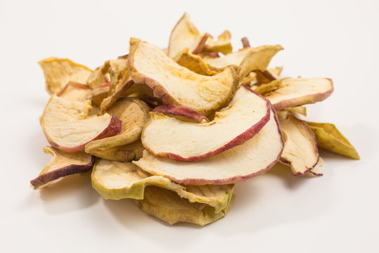 Heap Of Dried Apple Slices