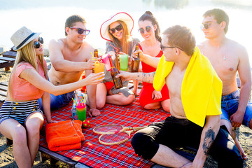 Party on the beach