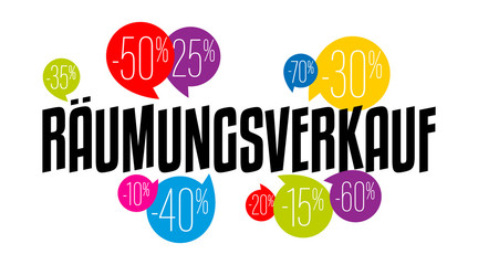Räumungsverkauf