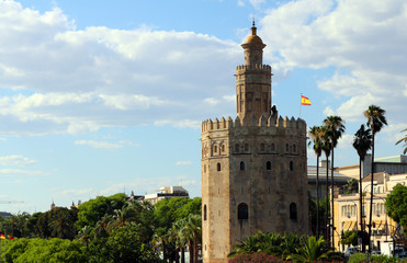 Fototapeta na wymiar Torre del Oro, Sevilla