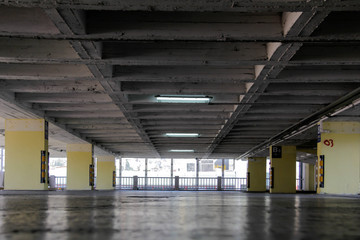 Empty parking place