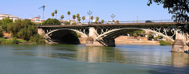 Fototapeta premium Most Triana w Sewilli