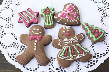 Gingerbread Couple Cookies