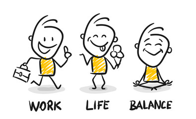 Strichfiguren / Strichmännchen: Jubel, freuen, Teamwork. (Nr. 80)