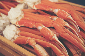 Alaska Crab Claw, seafood in Japan