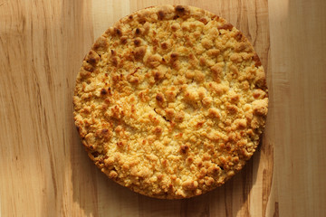Streuselkuchen von oben