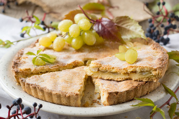 Grape pie
