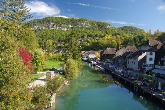 Chanaz et son canal de Savi&egrave;re 