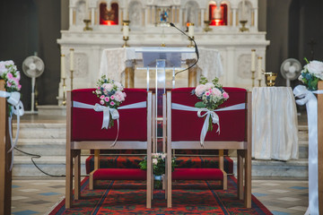 Mariage à l'église