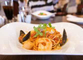 魚介のペスカトーレ