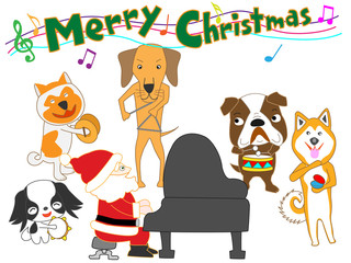 犬のクリスマスコンサート