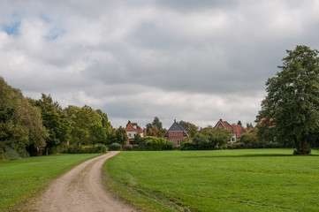 Fototapeta na wymiar Town of Soroe in Denmark