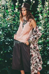 Papier Peint photo autocollant Gitan la vie à la mode