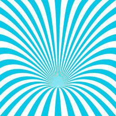 Abstract hole background - vector graphic design from curved ray stripes