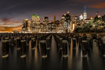 Fototapeta premium Groynes Of Brooklyn