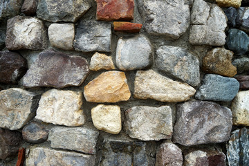 Obraz premium Texture of stone wall as background