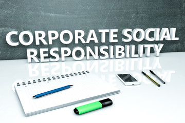 Fototapeta premium Corporate Social Responsibility