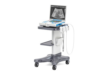 Medical Ultrasound Diagnostic Machine, 3D rendering