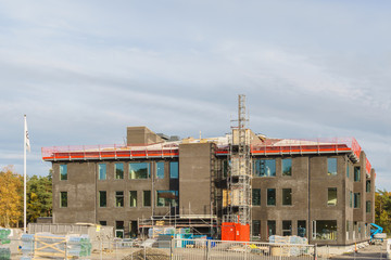 Construction of a new school building