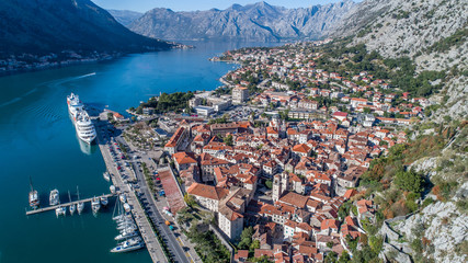 Kotor old town, Montenegro - obrazy, fototapety, plakaty