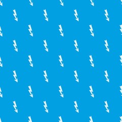 Arrow lightning pattern seamless blue