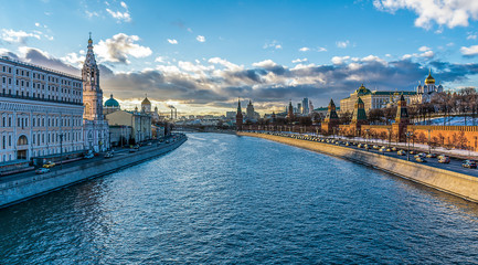 Obraz premium Moscow River