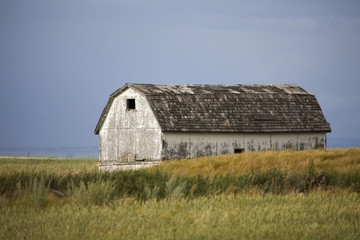 Obraz premium Prairie Barn Saskatchewan
