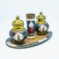 frankincense  pinchbeck set