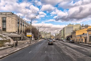 moscow street russia