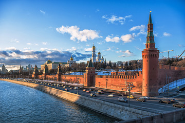 Obraz premium the towers of Kremlin