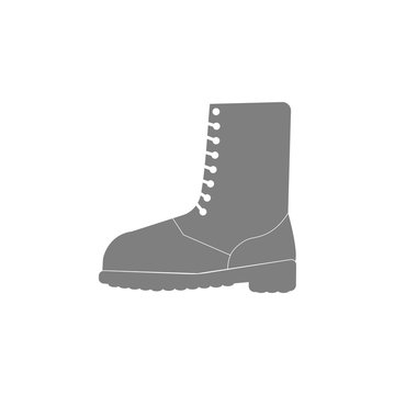 Military Shoe Boots Icon