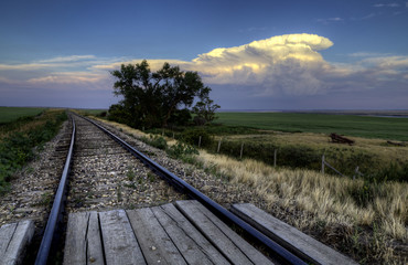 Obraz premium Storm Clouds Canada