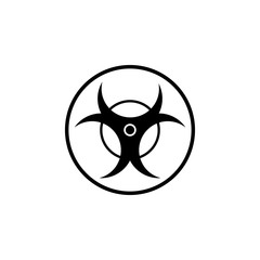 The radiation icon
