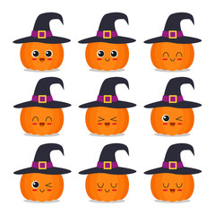 Halloween Pumpkin character