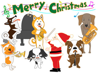 犬のクリスマスコンサート
