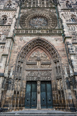 Fototapeta premium architecture of the German city of Nuremberg