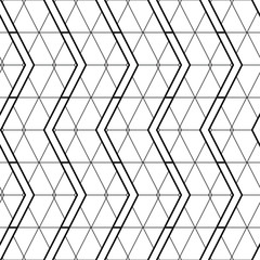 art deco monochrome seamless arabic black