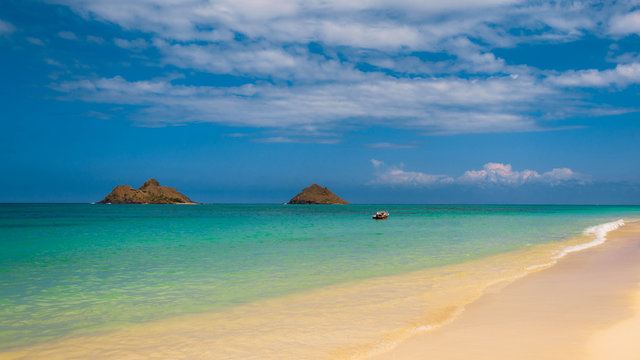Na Mokulua, Lanikai Beach, Oahu, Hawaii