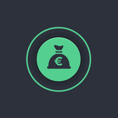 Modern Circle App Button