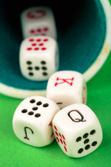 Gambling conceptual shot