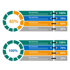 Fototapeta premium Financial Reporting And Analysis, green process icon. Vector illustration of infographic.