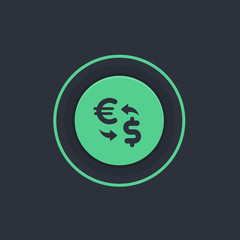 Modern Circle App Button