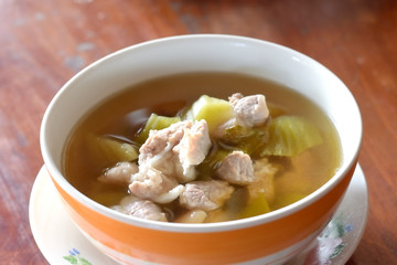 pickled Chinese cabbage with pork