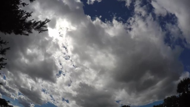 rolling clouds time lapse gopro 4k
