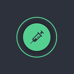 Modern Circle App Button