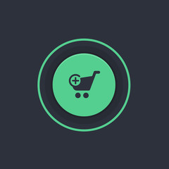 Modern Circle App Button