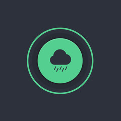 Modern Circle App Button