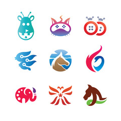 Animal logo Set